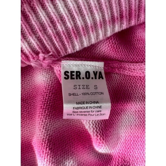 Ser.o.ya Robin Tie-Dye Mini Skirt in Pink Line - Picture 6 of 7